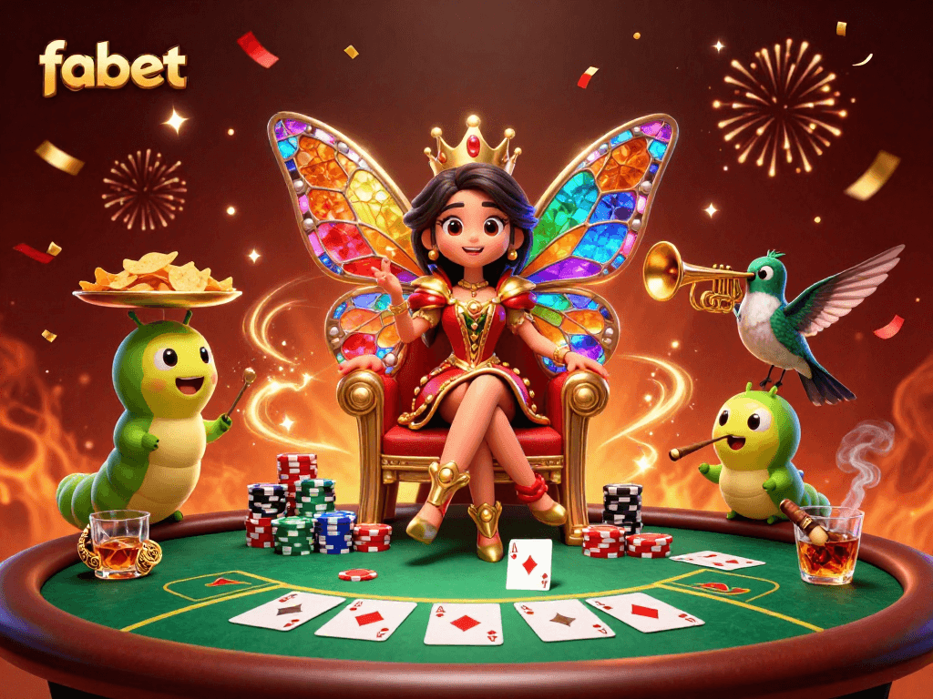 Experience thrilling moments with fabet, where vibrant characters meet exciting poker action.