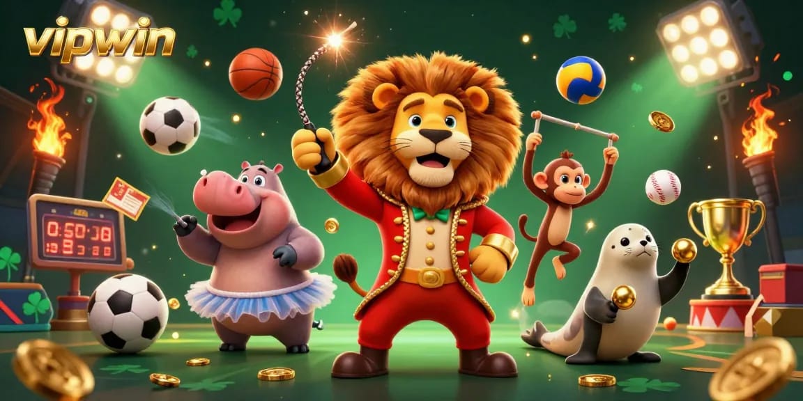 Engage in thrilling gameplay with vipwin featuring dynamic sports betting elements and entertaining characters.