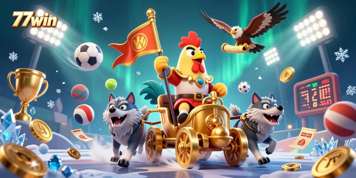 Play exciting games at 77win, exploring dynamic sports elements and vibrant casino action.