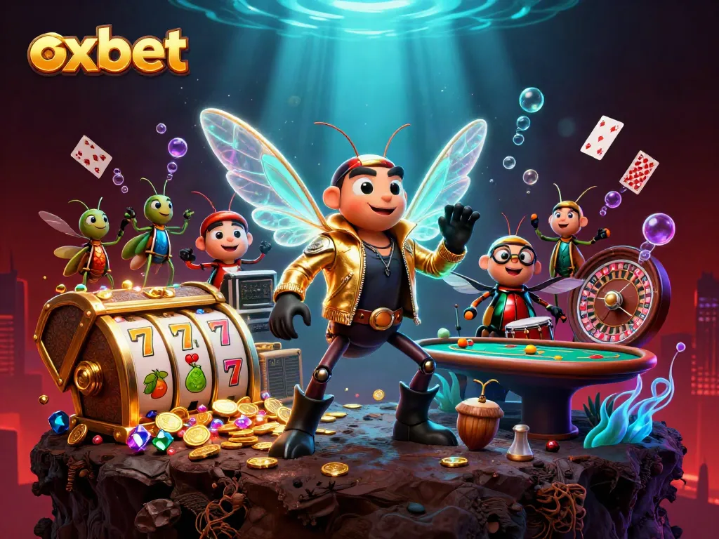 Experience thrilling games at oxbet with dynamic casino elements and vibrant characters.