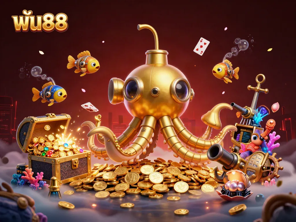 Engage with ฟัน88 by exploring exciting games in a dynamic underwater adventure.