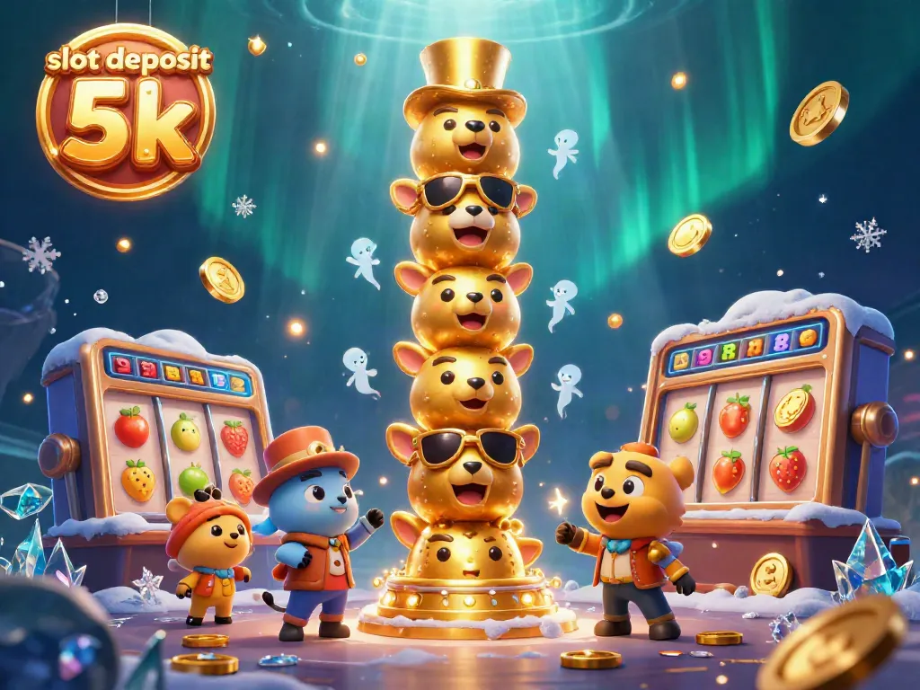 Menangkan slot deposit 5k dengan mesin slot yang menarik dan simbol keberuntungan yang menyertainya.