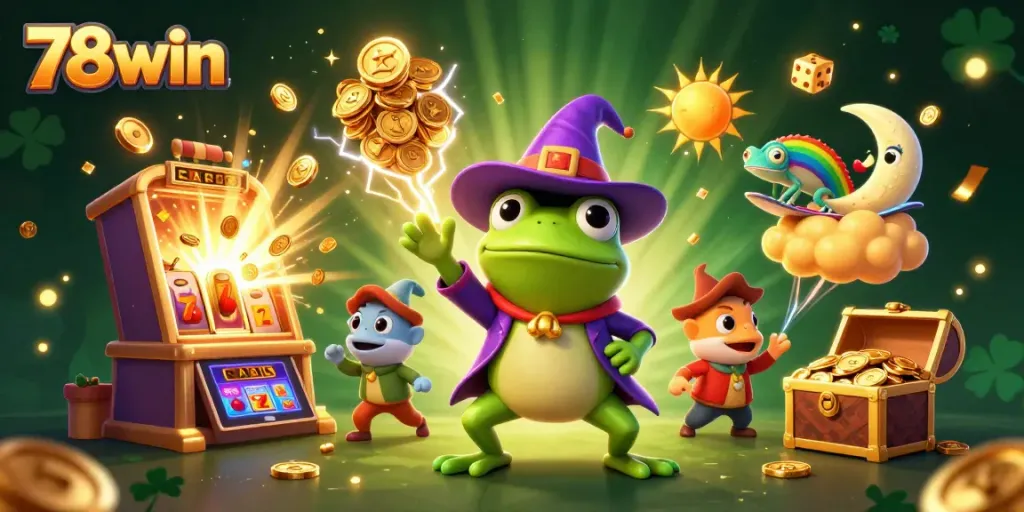 Join the entertainment and win big with 78win's colorful casino experience!
