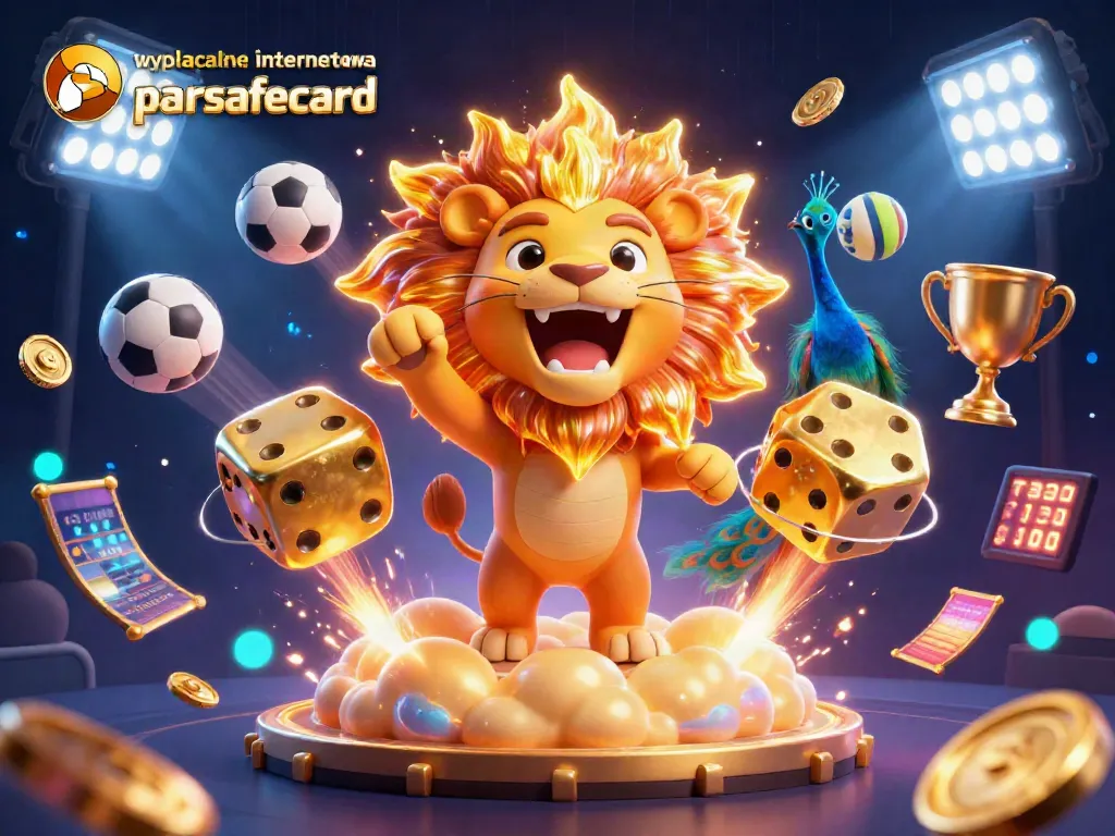 Play at wypłacalne kasyna internetowe paysafecard with dynamic sports visuals and engaging casino elements.
