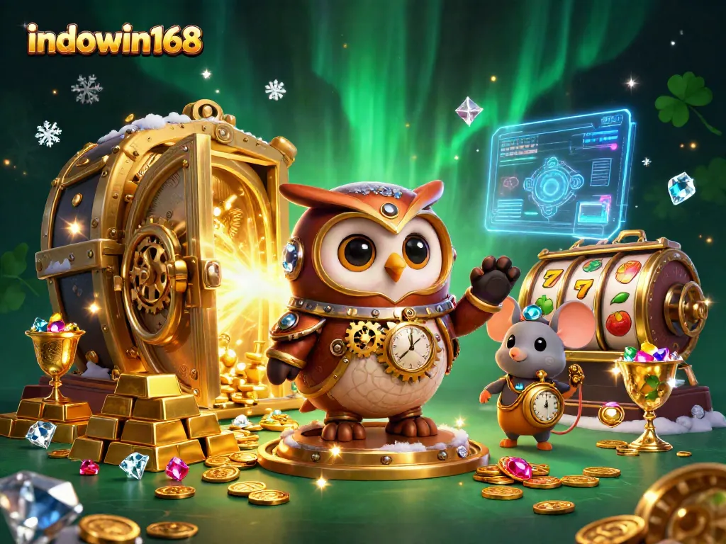 Experience thrilling gameplay at indowin168 with a vibrant steampunk casino adventure.