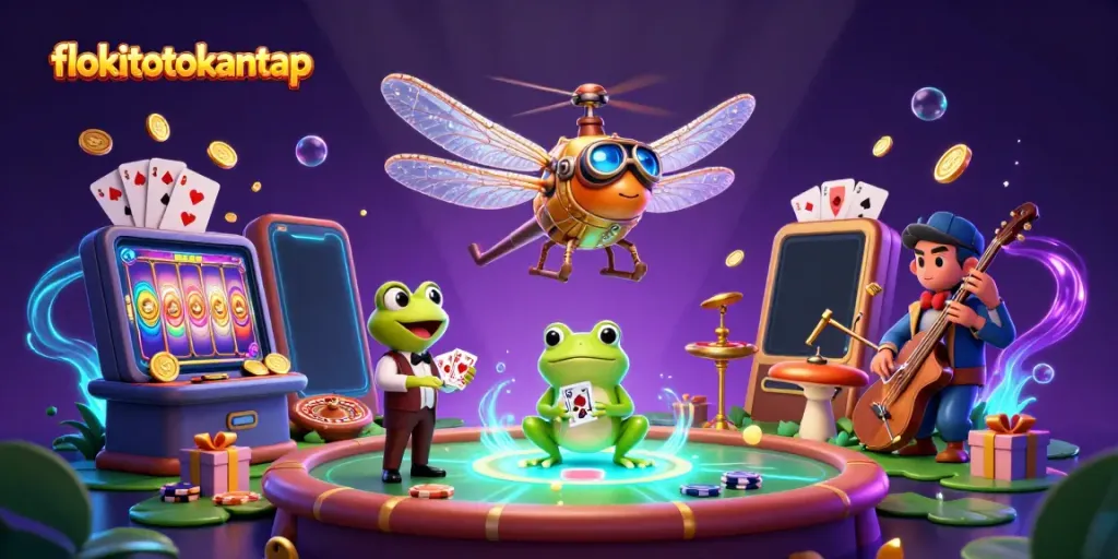 Experience high-stakes adventures at flokitotokantap with lively casino scenes bursting with energy and excitement.