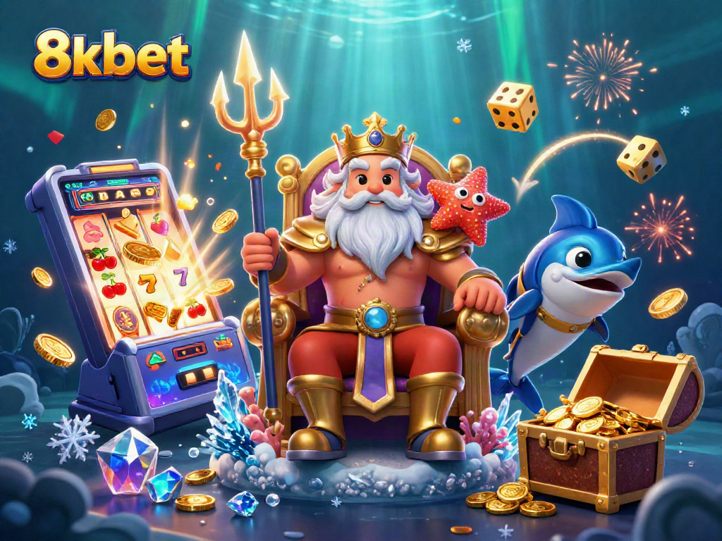 Experience thrilling jackpots at 8xbet with Neptune and casino adventures amidst vibrant games.