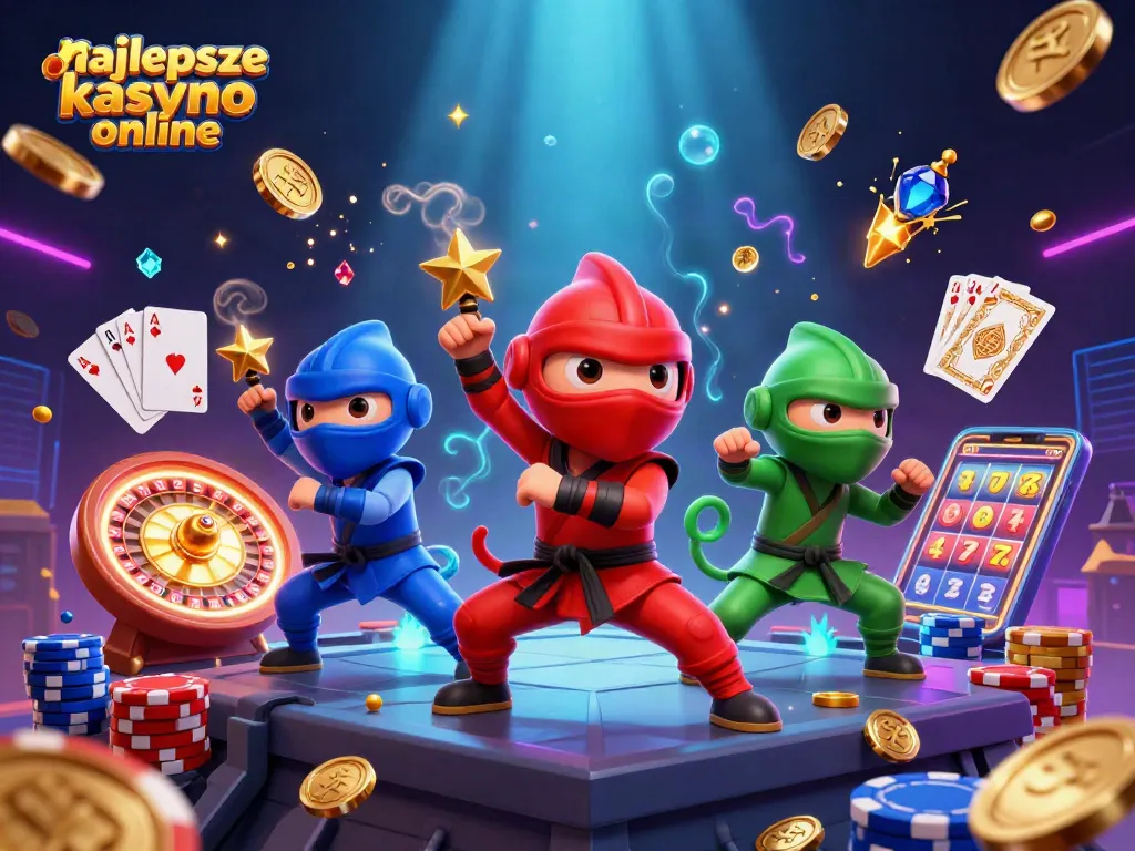 Experience the excitement of najlepsze kasyno online with dynamic action from a ninja chameleon team.