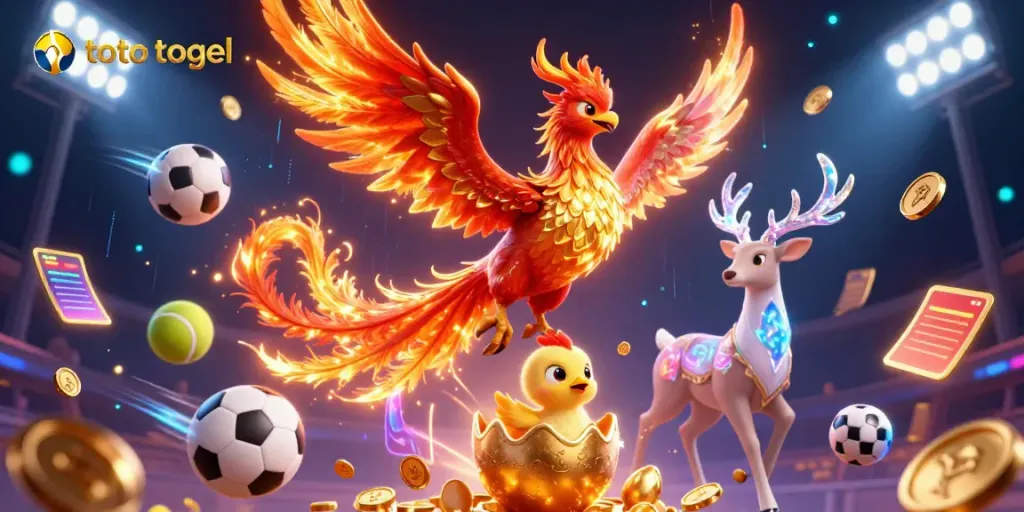 Experience thrilling toto togel action with vibrant characters, dynamic sports elements, and rich visuals.