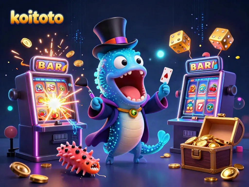 Koitoto menghadirkan permainan slot gacor dengan tema magis dan berwarna-warni