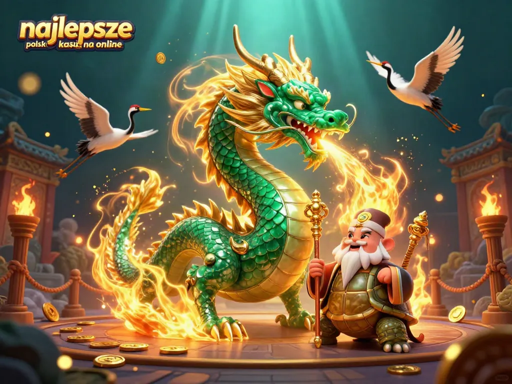 Experience the excitement at najlepsze polskie kasyna online with rich casino features in this vibrant 3D illustration.