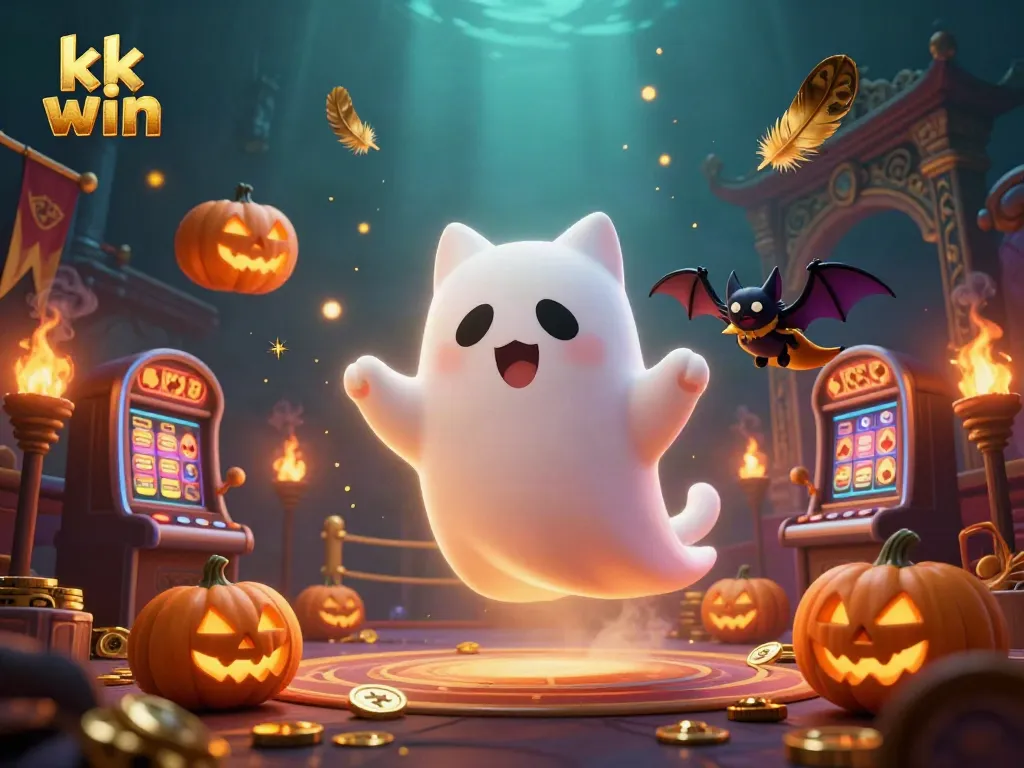 Experience the thrilling kk win casino atmosphere with glowing characters and dynamic game elements.