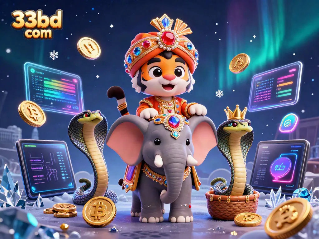 Engage with exciting gameplay at 33bd com, featuring vibrant casino elements and stunning 3D characters.