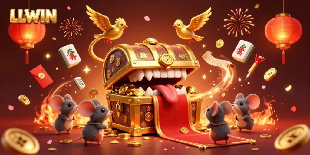 Engage with LLWIN's exciting treasure chest adventure, promising rich gambling experiences.