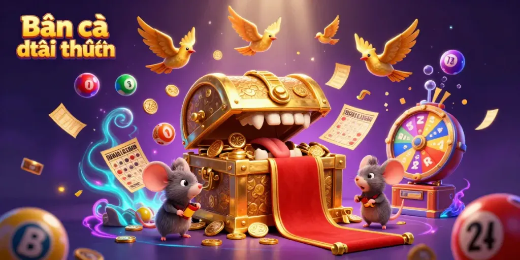 Experience the excitement of Bắn cá đổi thưởng with vibrant visuals and dynamic game elements.