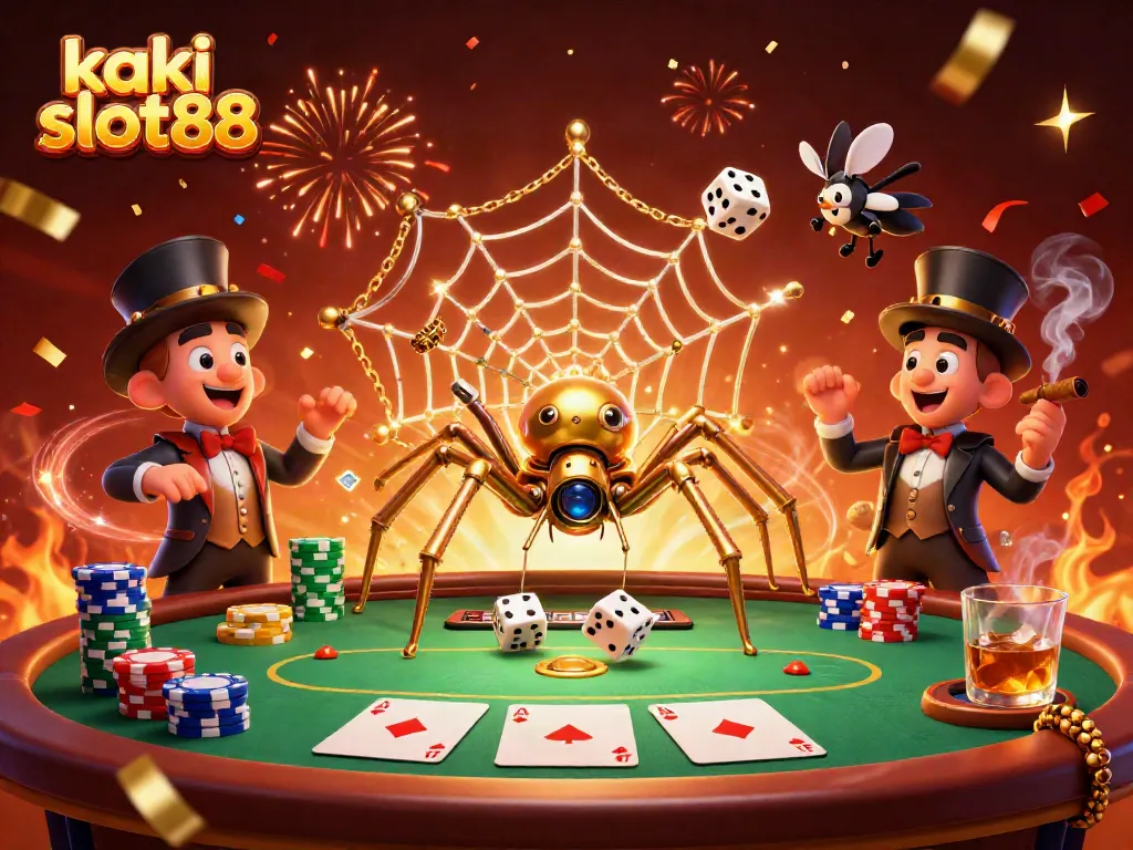 Memenangkan kesenangan bermain di kaki slot88 dengan efek dramatis di kasino 3D