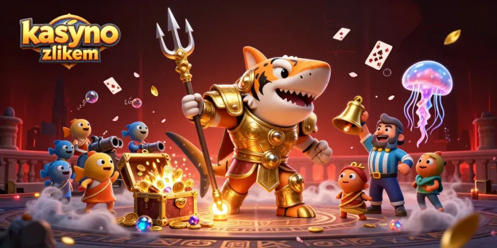 Engage in thrilling gameplay at kasyno z blikiem with dynamic underwater scenes and colorful elements.