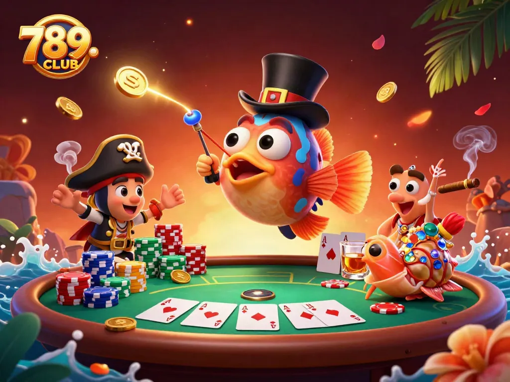 Engage with 789CLUB's vibrant casino atmosphere filled with treasure and excitement.