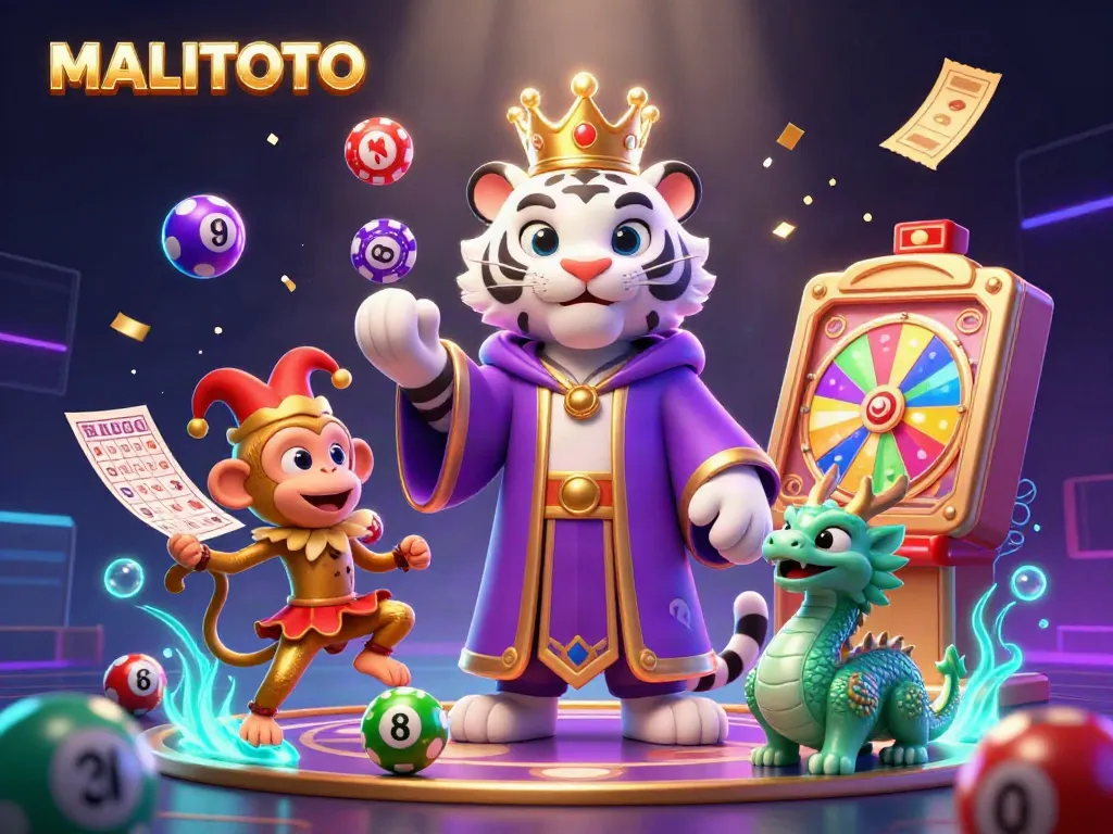 MALITOTO showcases lively casino action with vibrant characters and dynamic game elements.