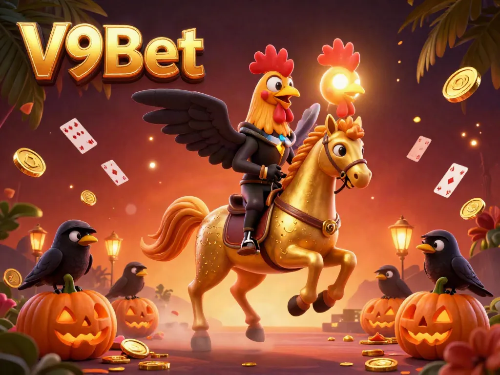 Experience exciting gaming at V9Bet with our vibrant casino scene loaded with fun elements.