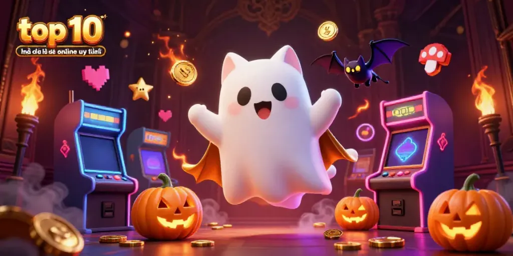 Engage with top 10 nhà cái lô đề online uy tín through a lively 3D ghost cat casino scene.