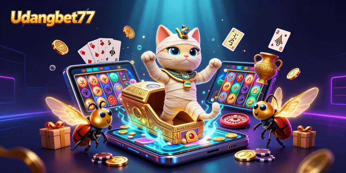 Experience thrilling gameplay at Udangbet77 with exciting slot games and vibrant casino elements.