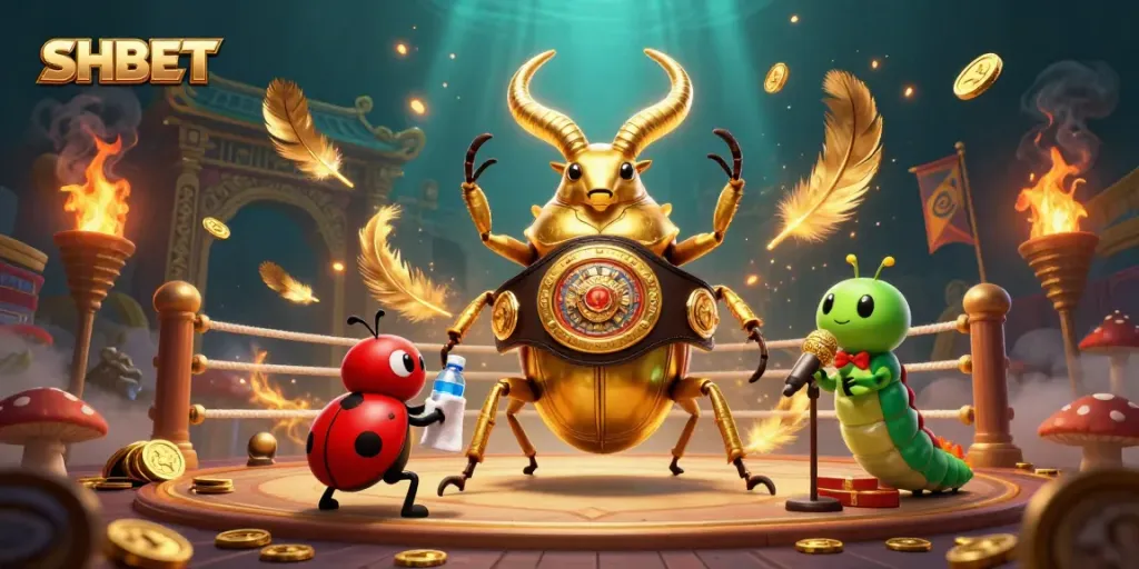 Experience the excitement of SHBET's online gaming world with a dynamic 3D illustration!