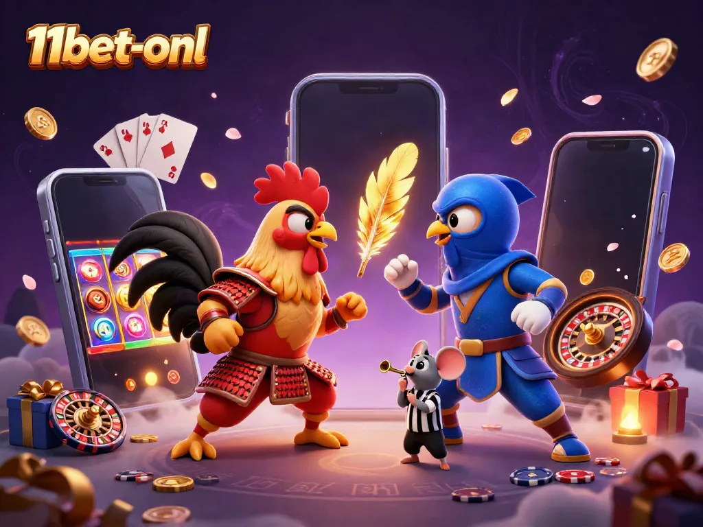 Experience the thrill of gambling at 11bet-onl with dynamic fighting roosters and exciting casino games.