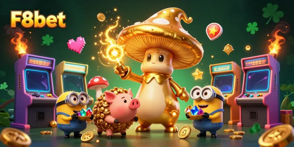Experience winning excitement with F8bet's magical casino realm filled with vibrant games and treasures.